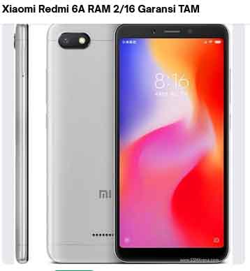 Xiaomi Redmi 6A RAM 2/16 Garansi TAM